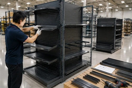 Impianti di vendita al dettaglio modulari: come progettare espositori in meta...